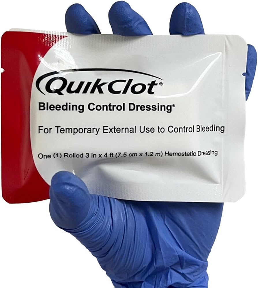 QuickClot Bleeding Control Dressing