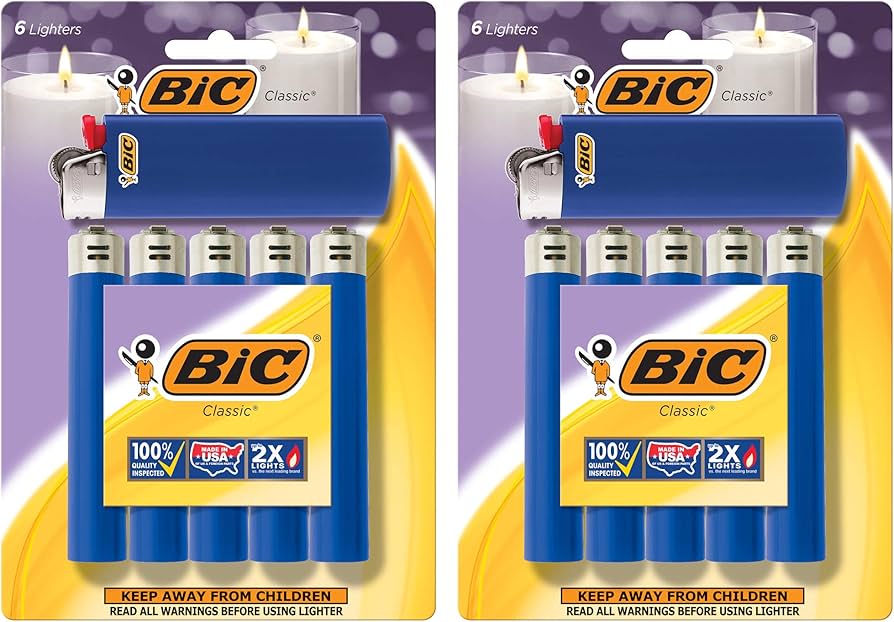 BIC Classic Lighters (12 Pack)