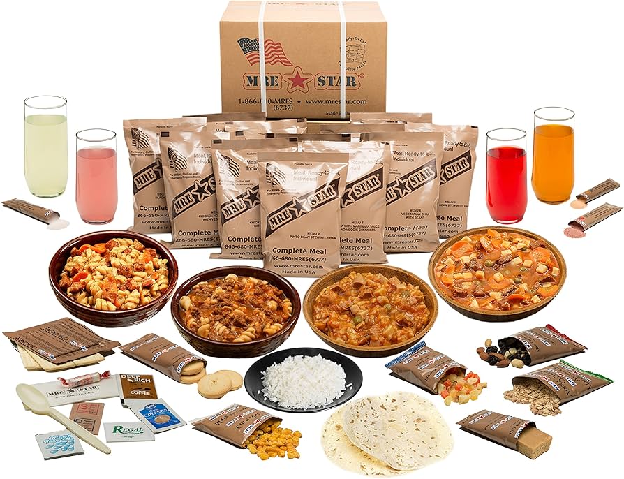 MRE Star Full Meal Kit (12 Pack)